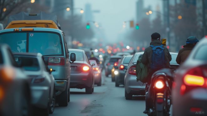 送孩子上学我在电动车上冻成了狗(图4)